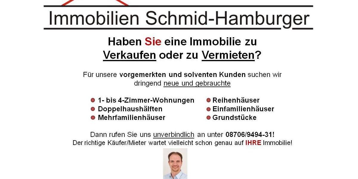 Etagenwohnung Landshut Peter u. Paul - 2 Zimmer, 53 m&sup2;, 750&euro; | Angebot:26219629