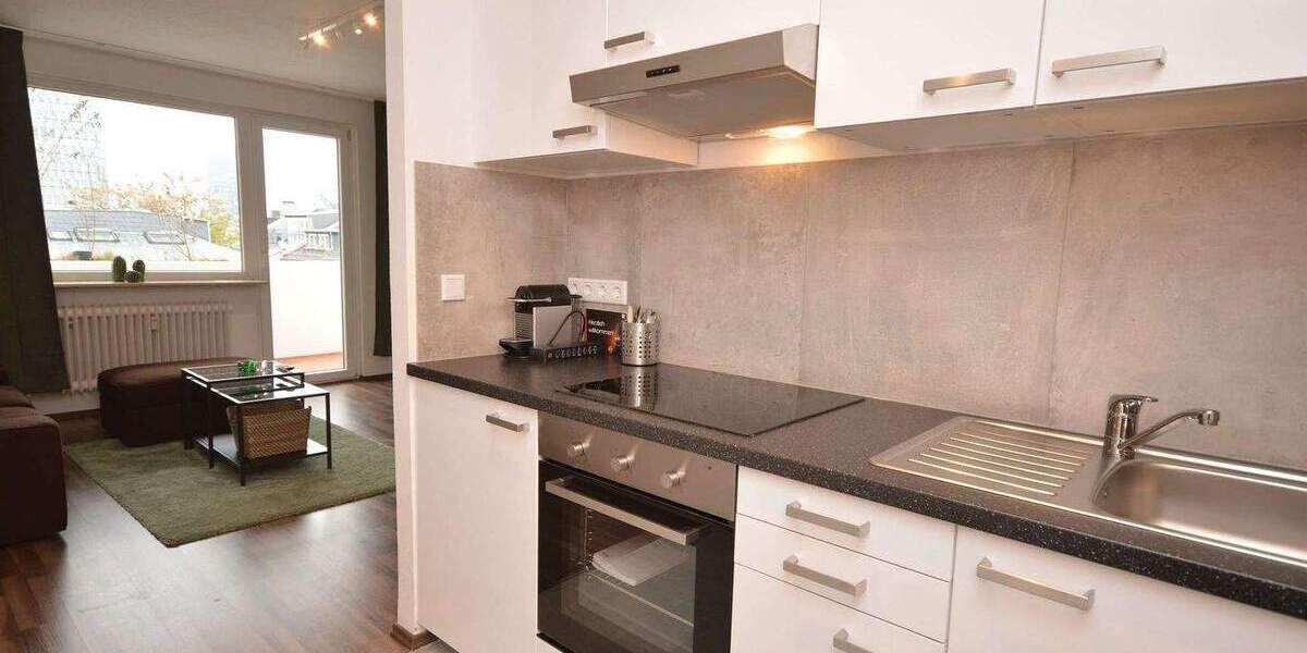 Etagenwohnung Frankfurt am Main Westend-Süd - 2 Zimmer, 48 m&sup2;, 1.920&euro; | Angebot:25107313