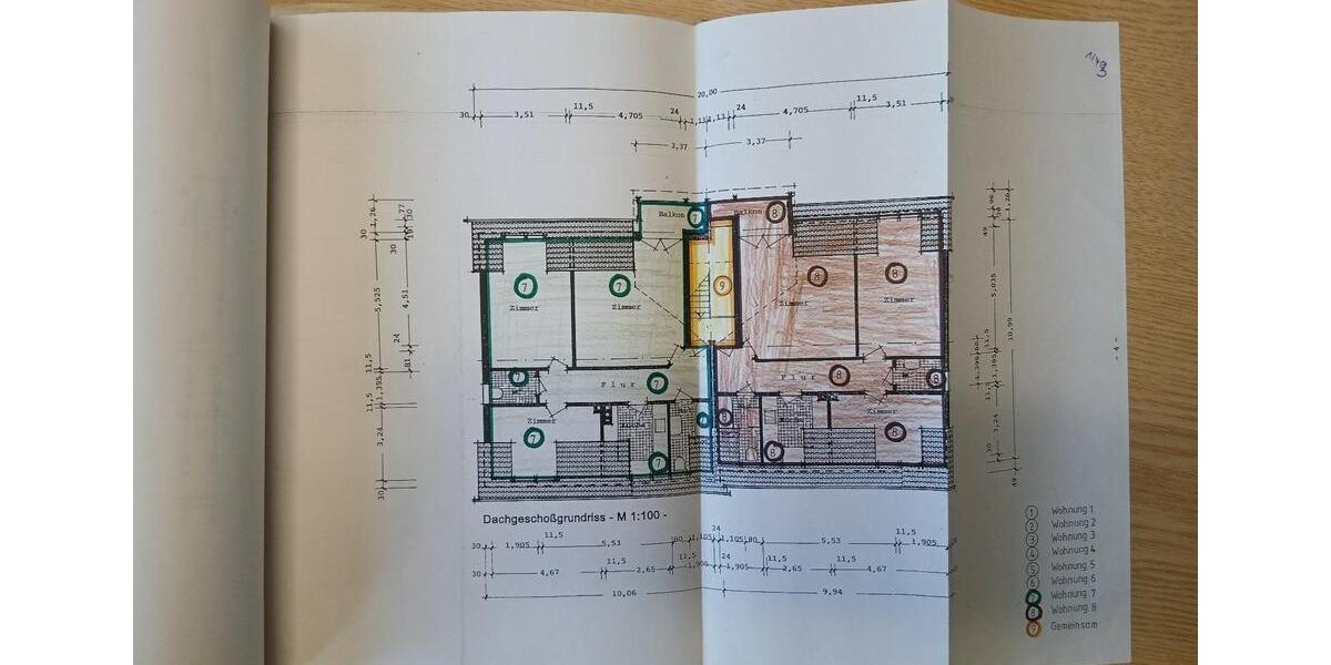 Dachgeschoßwohnung Heppenheim (Bergstraße) - 3 Zimmer, 83 m&sup2;, 900&euro; | Angebot:26560729