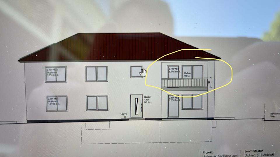Etagenwohnung Steinheim - 2 Zimmer, 52 m&sup2;, 700&euro; | Angebot:26706045