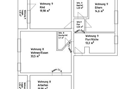 4- Zimmer Wohnung zur Miete in 84547 Emmerting 4 zimmer