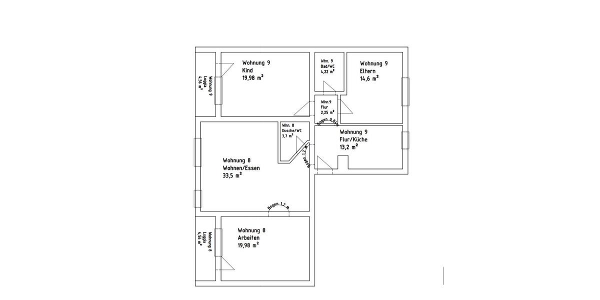 4- Zimmer Wohnung zur Miete in 84547 Emmerting 4 zimmer