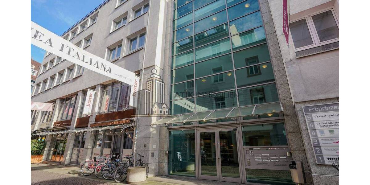ATIK: Perfekte Lage zwischen Ettlinger Tor und Schlossplatz - provisionsfrei - Gewerbeobjekt Karlsruhe Innenstadt-West | Angebot:26267275