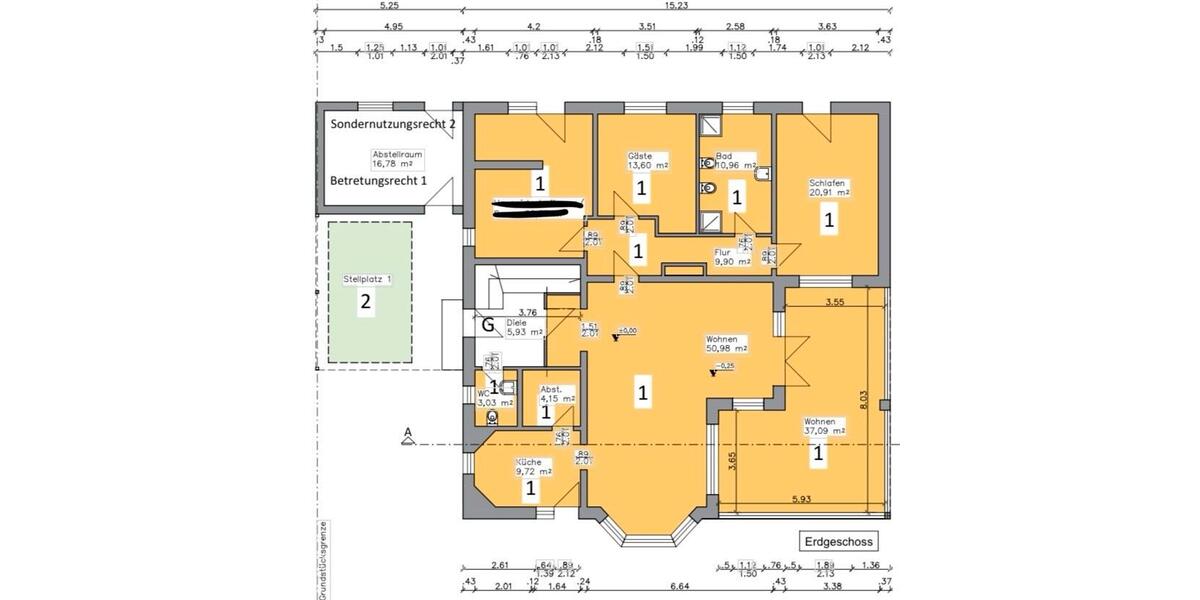 Erdgeschoßwohnung Isenbüttel - 4 Zimmer, 145 m&sup2;, 1.280&euro; | Angebot:26569035