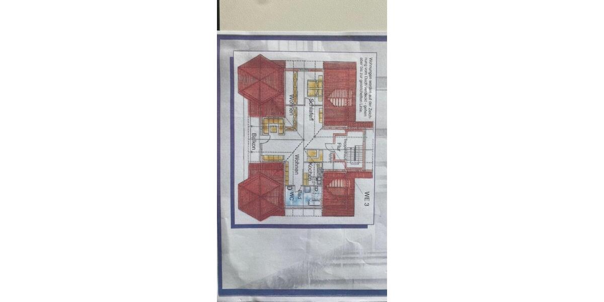 Dachgeschoßwohnung Schmalkalden - 2 Zimmer, 85 m&sup2;, 720&euro; | Angebot:24826967