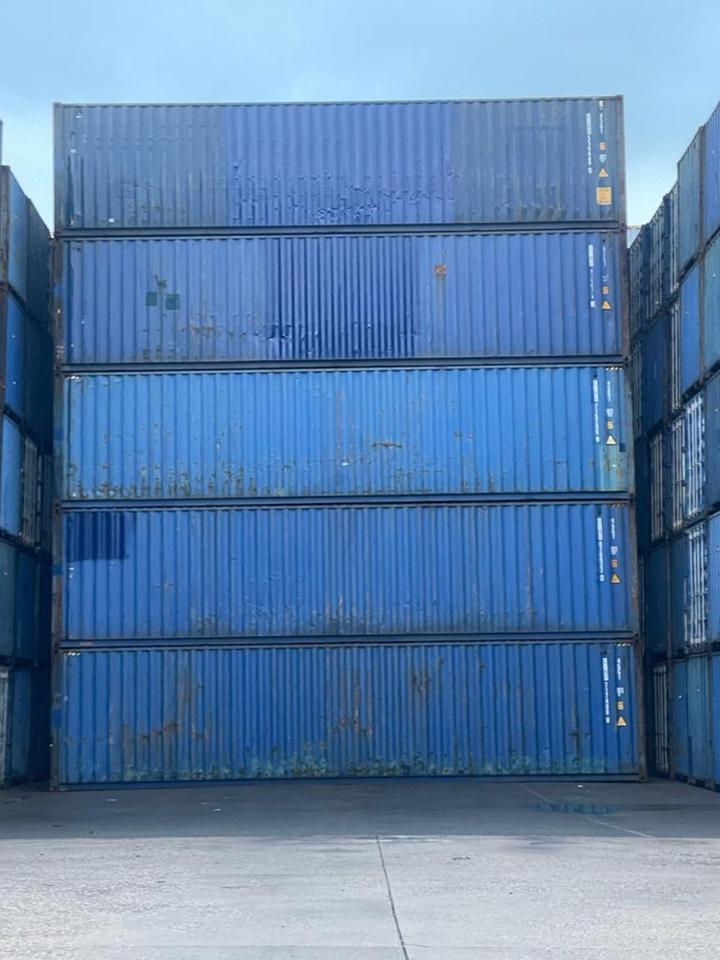 40' HC Seecontainer Lagercontainer 9'6 gebraucht in Ulm
