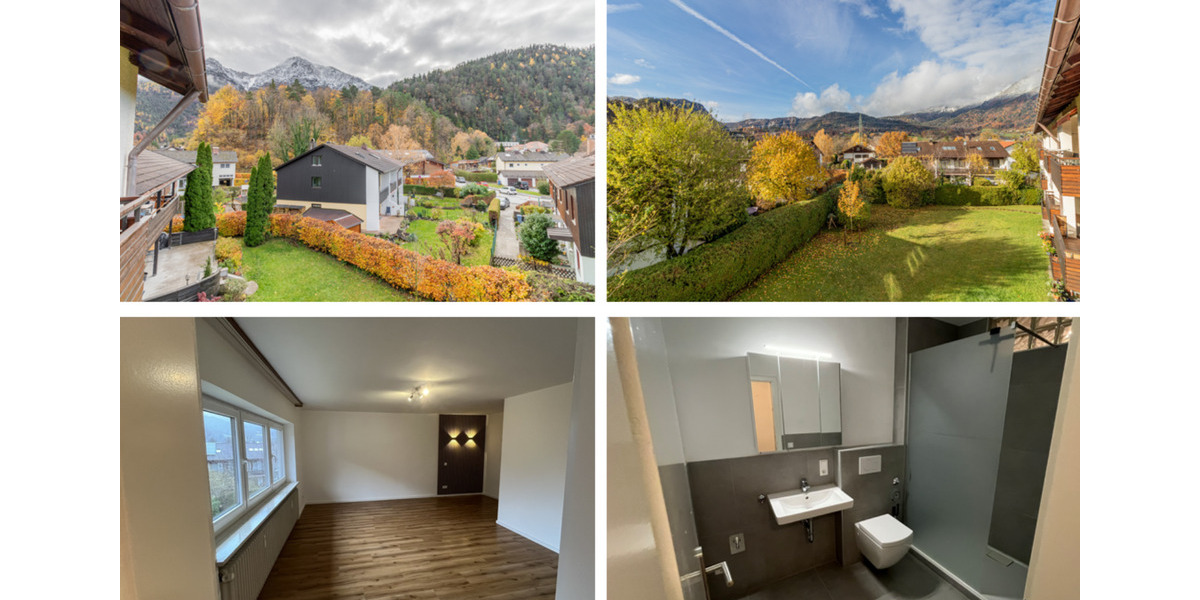 Etagenwohnung Bad Reichenhall - 1 Zimmer, 40 m&sup2;, 700&euro; | Angebot:25273174