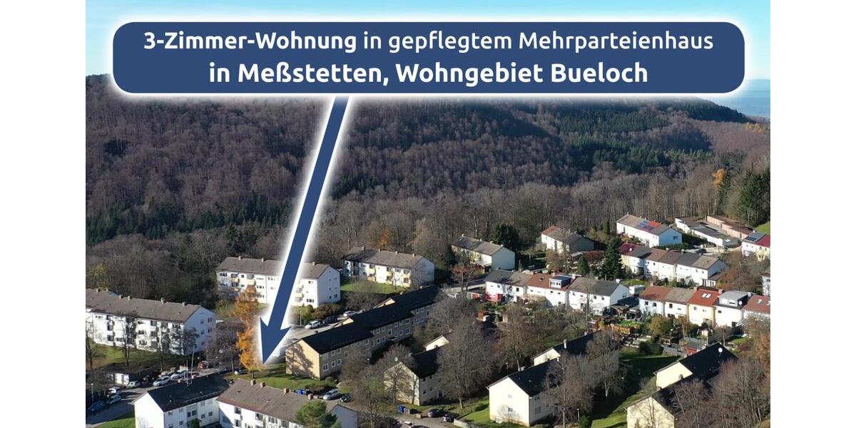 Etagenwohnung Meßstetten - 3 Zimmer, 65 m&sup2;, 463&euro; | Angebot:24862963