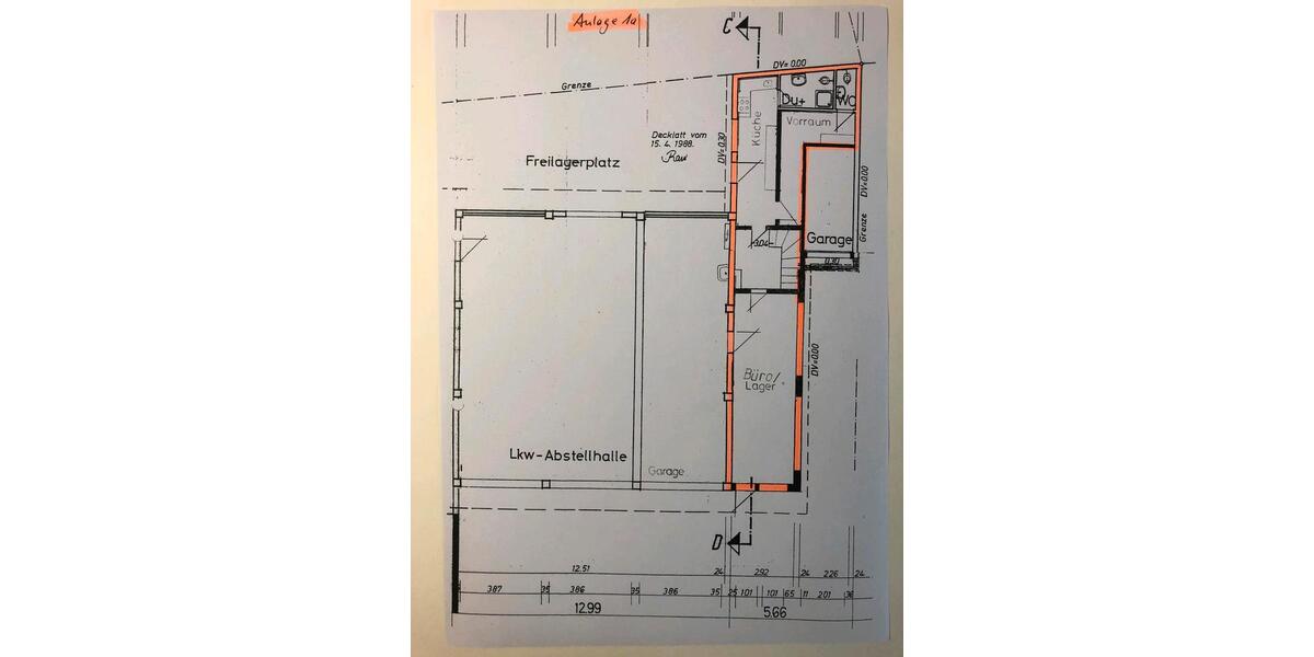 Gewerbeobjekt Mössingen - 780&euro; | Angebot:25823805