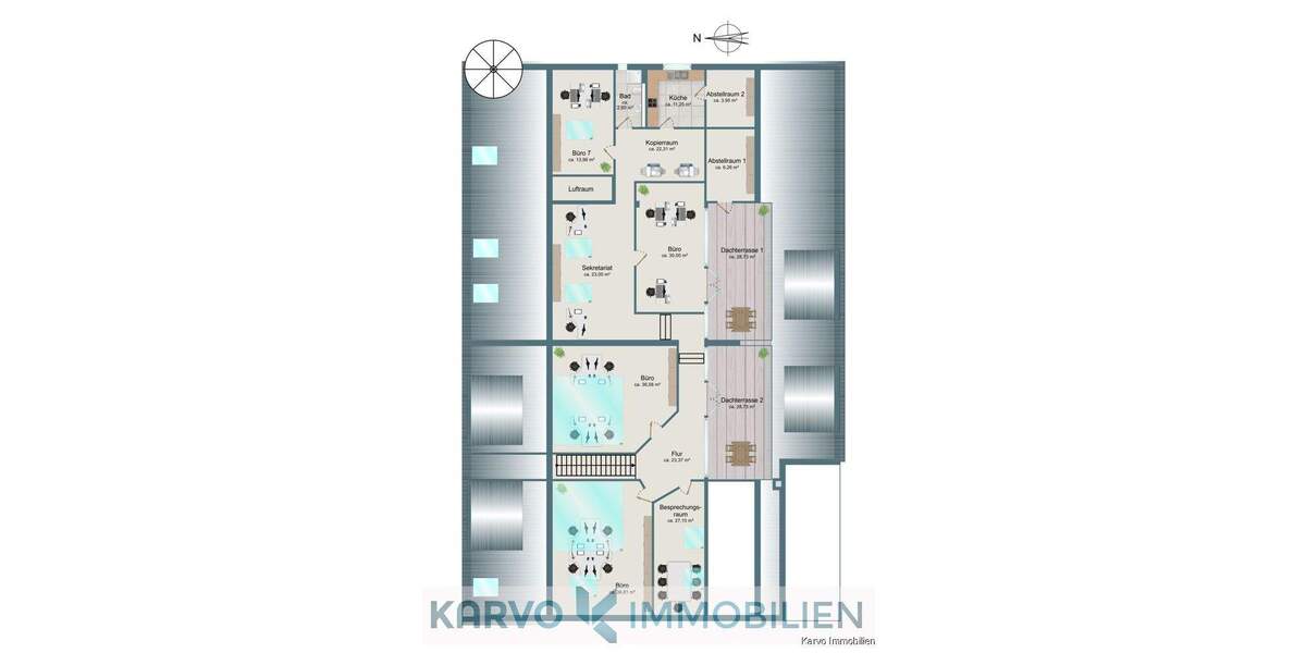 Gewerbeobjekt Hannover Vahrenheide - 1 Zimmer, 570 m&sup2;, 4.200&euro; | Angebot:25245498