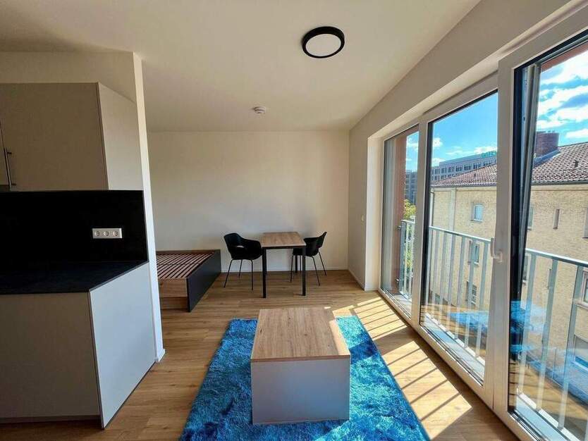 Ab sofort! Möblierte 1-Zimmer-Wohnung zum Erstbezug!