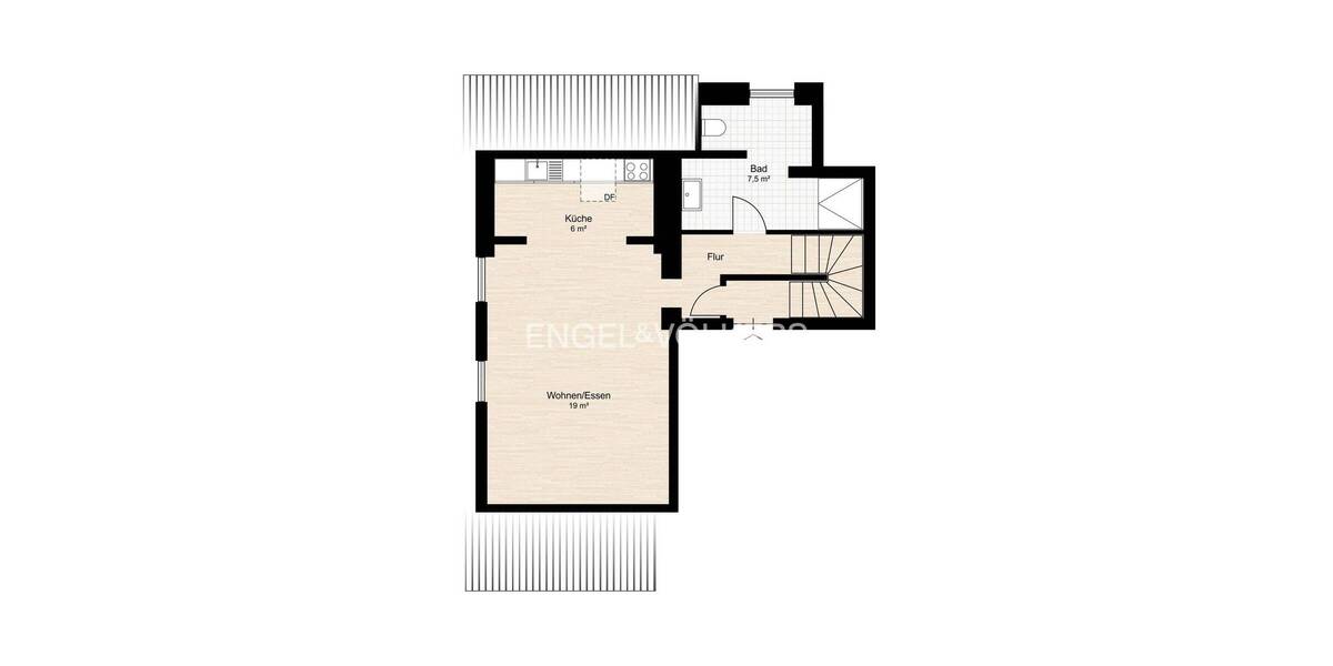 Etagenwohnung Wenningstedt - 3 Zimmer, 60 m&sup2;, 1.600&euro; | Angebot:23884238