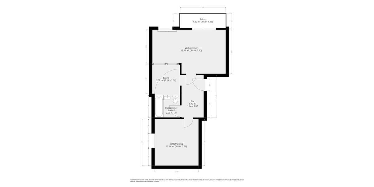 Etagenwohnung Schönebeck (Elbe) - 2 Zimmer, 47 m&sup2;, 300&euro; | Angebot:25976707