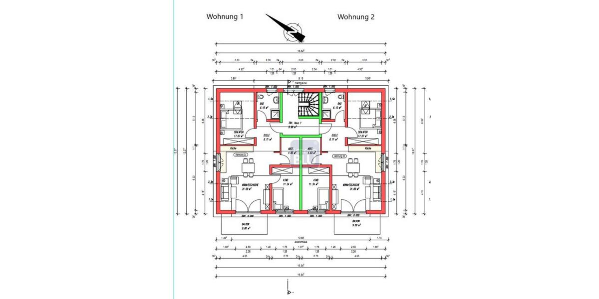 Dachgeschoßwohnung Bad Mergentheim - 3 Zimmer, 78 m&sup2;, 920&euro; | Angebot:25963398