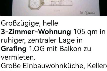 3 Zimmer Wohnung in Grafing 3 zimmer