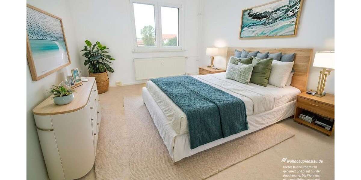 Etagenwohnung Prenzlau - 3 Zimmer, 60 m&sup2;, 410&euro; | Angebot:26742043