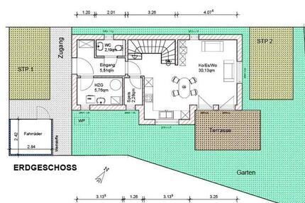 Haus Kühbach - 4 Zimmer, 94 m&sup2;, 1.350&euro; | Angebot:26038281