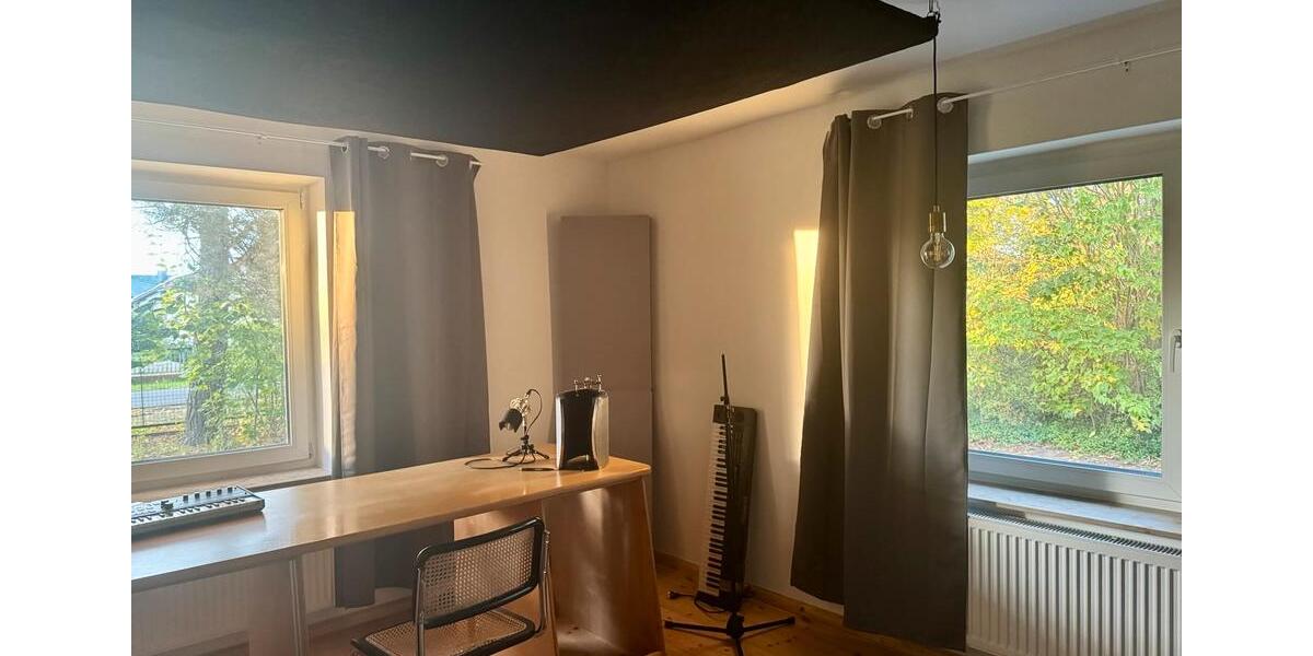 StudioBüroAtelierKreativraum + Schlafzimmer im Grünen 2 zimmer