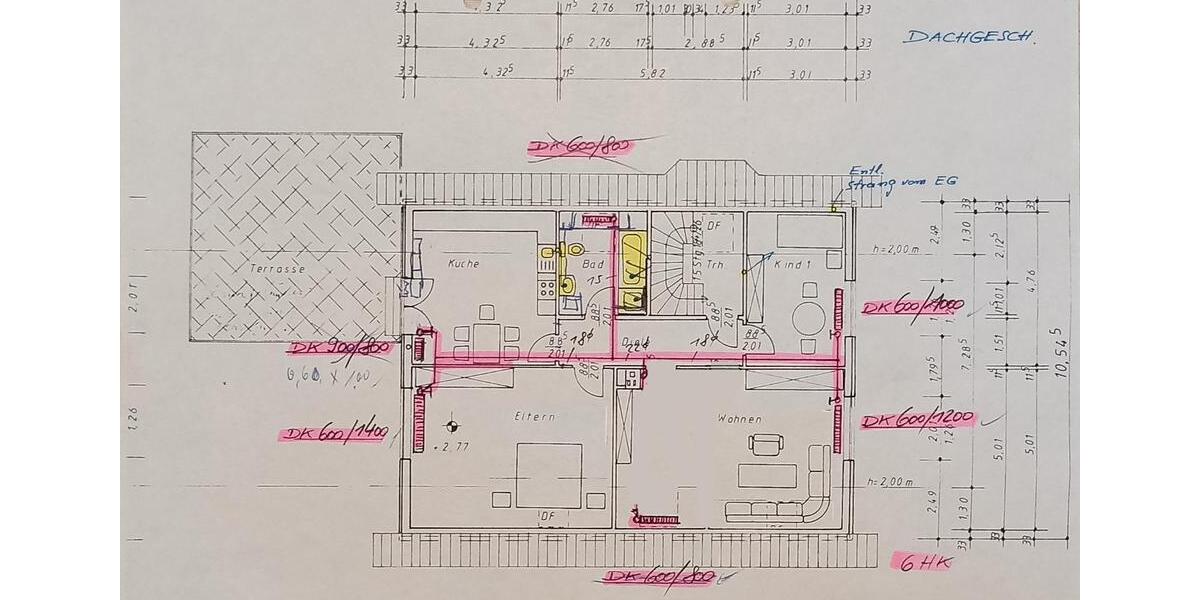 Dachgeschoßwohnung Altenbeken - 3 Zimmer, 112 m&sup2;, 730&euro; | Angebot:26623837