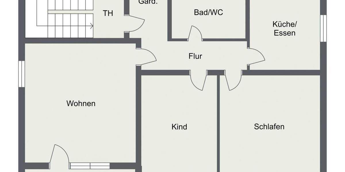 Etagenwohnung Amberg - 3 Zimmer, 86 m&sup2;, 840&euro; | Angebot:24451011