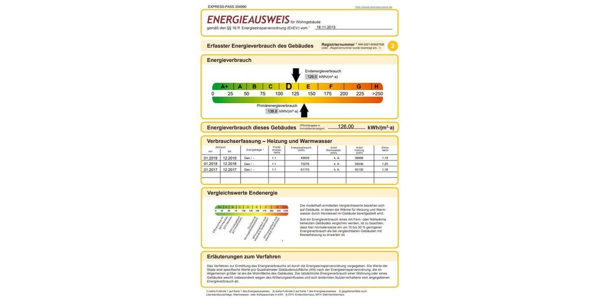Dachgeschoßwohnung Ibbenbüren - 2 Zimmer, 65 m&sup2;, 715&euro; | Angebot:24953588