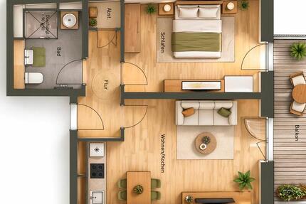 Haus Berlin Mitte - 2 Zimmer, 55 m&sup2;, 1.350&euro; | Angebot:26130864