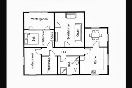 Wohnung Erpel - 4 Zimmer, 92 m&sup2;, 1.550&euro; | Angebot:25572228