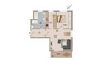 Etagenwohnung Raguhn-Jeßnitz Jeßnitz - 2 Zimmer, 75 m&sup2;, 755&euro; | Angebot:26518247