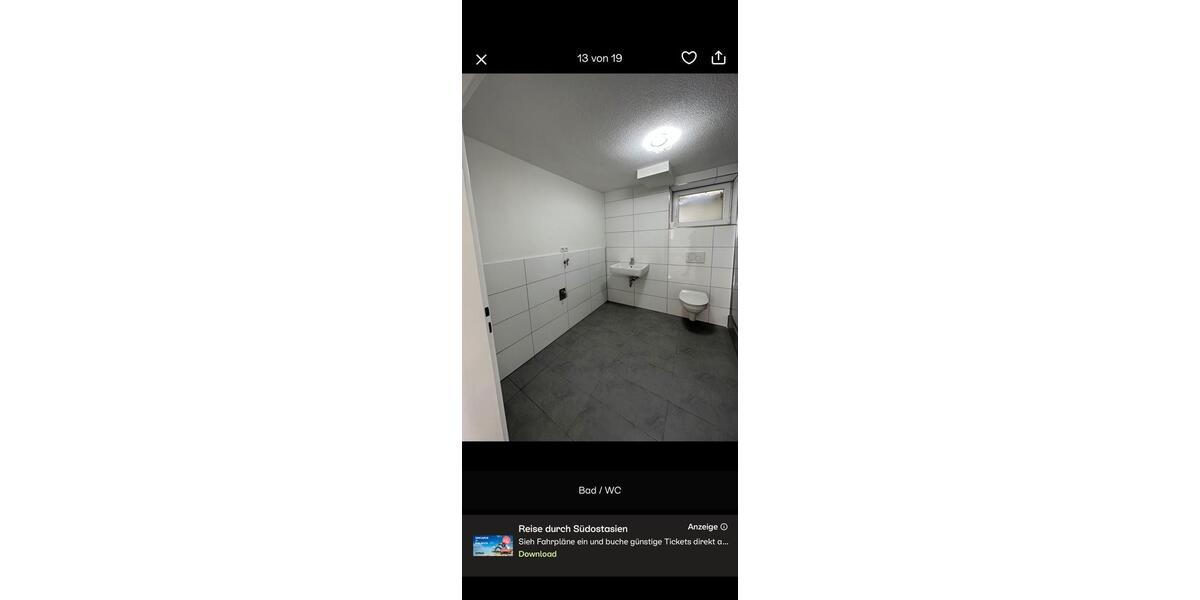 Erdgeschoßwohnung Aalen Ebnat - 1.5 Zimmer, 61 m&sup2;, 750&euro; | Angebot:26540025