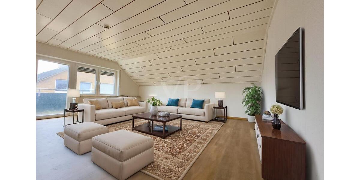 Dachgeschoßwohnung Lingen (Ems) Damaschke - 4 Zimmer, 95 m&sup2;, 850&euro; | Angebot:26492491