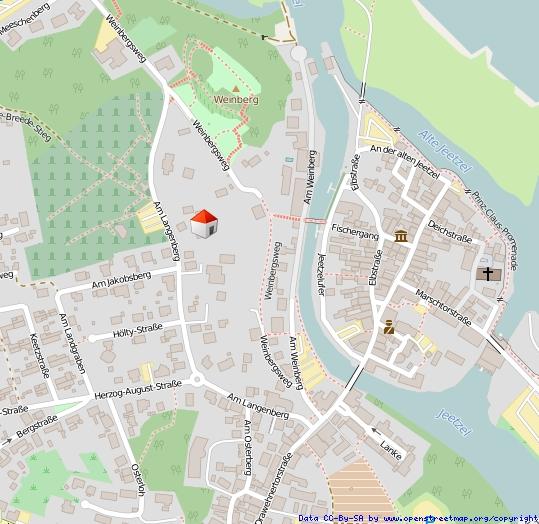 Erdgeschoßwohnung Hitzacker (Elbe) - 2 Zimmer, 70 m&sup2;, 520&euro; | Angebot:25852988