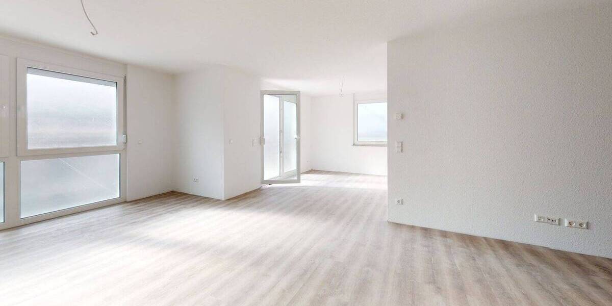 Moderne Neubauwohnung in Ortsrandlage 3 zimmer