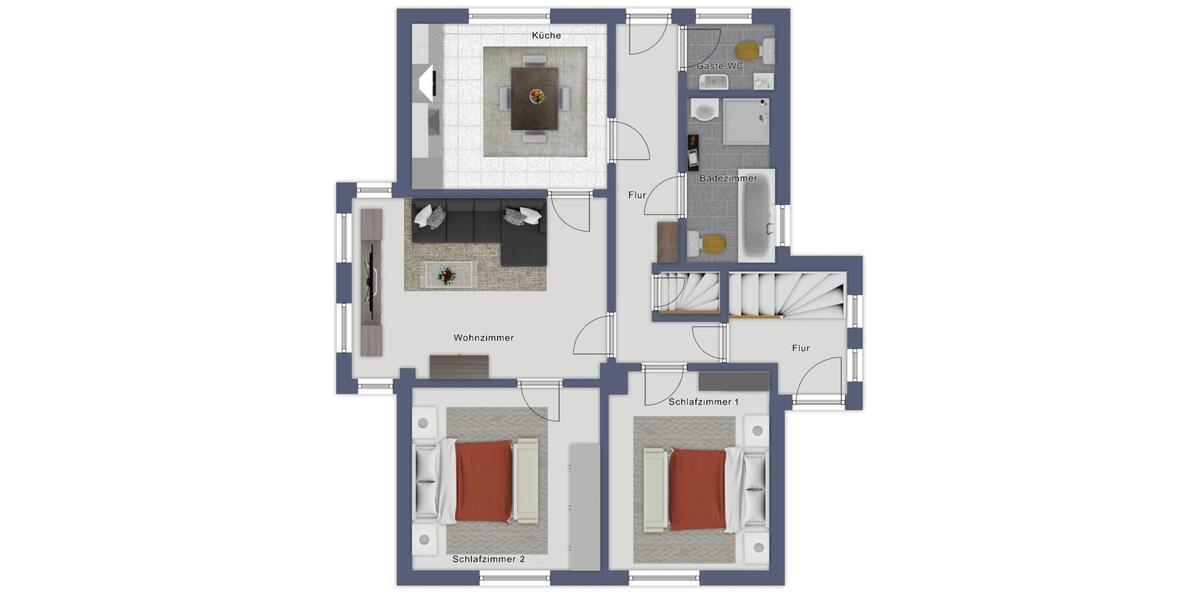 Erdgeschoßwohnung Haren (Ems) - 1 Zimmer, 74 m&sup2;, 700&euro; | Angebot:25763818