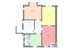 Erdgeschoßwohnung Zittau - 3 Zimmer, 74 m&sup2;, 552&euro; | Angebot:21707878