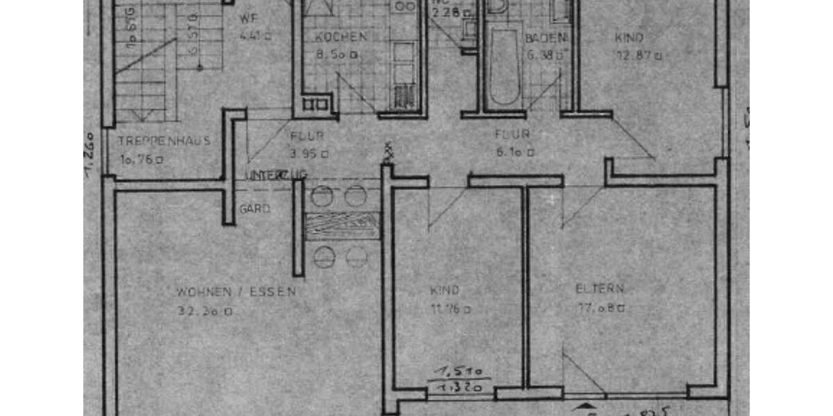 Erdgeschoßwohnung Weilmünster - 4 Zimmer, 107 m&sup2;, 1.080&euro; | Angebot:23511653