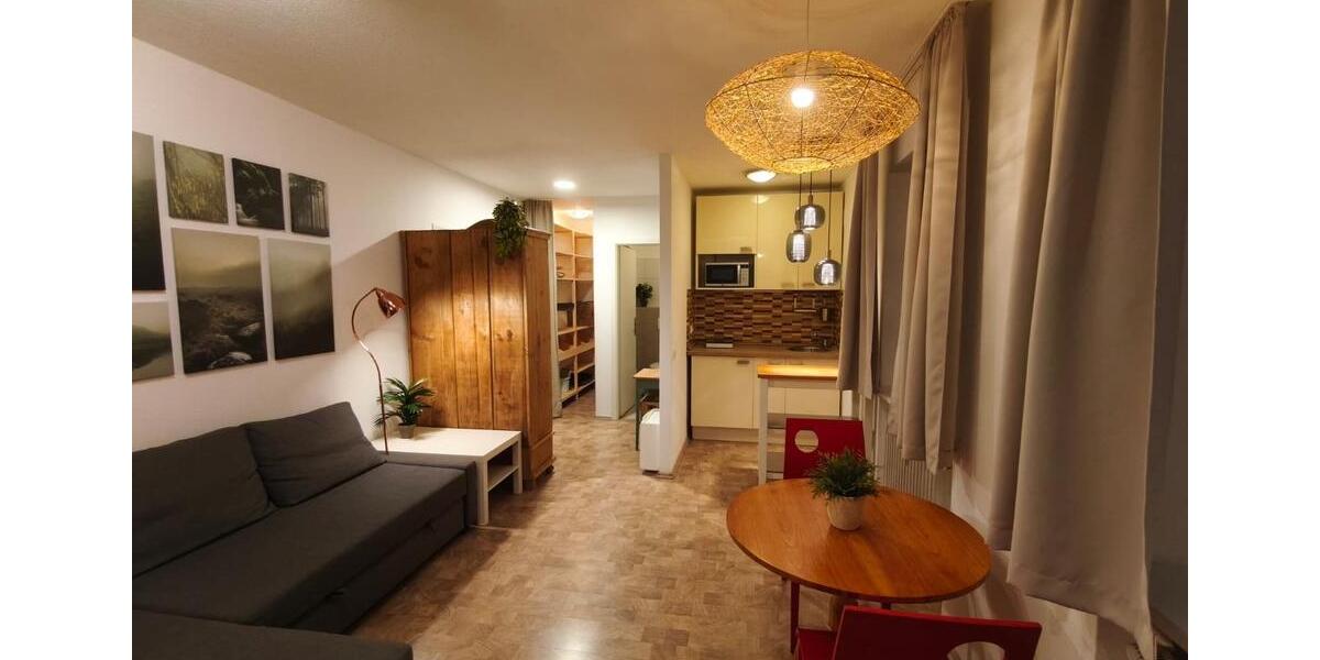 Möblierte, neu eingerichtete 1-Zimmerwohnung 1 zimmer