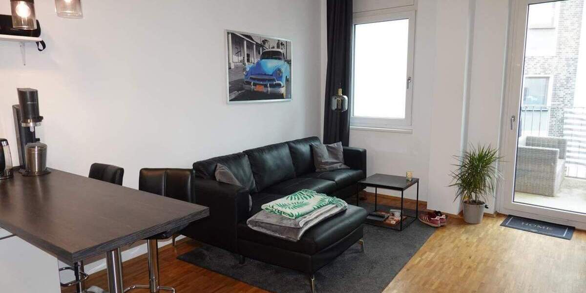 Etagenwohnung Düsseldorf Grafenberg - 2 Zimmer, 53 m&sup2;, 925&euro; | Angebot:25916726