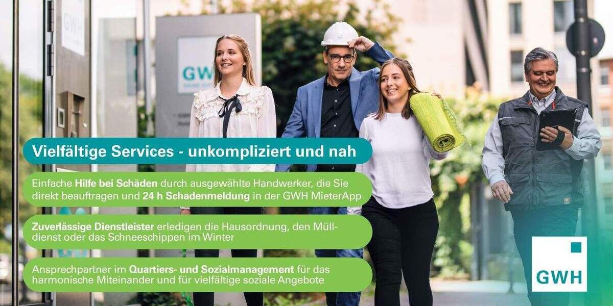 Etagenwohnung Heppenheim - 3 Zimmer, 62 m&sup2;, 689&euro; | Angebot:26160469