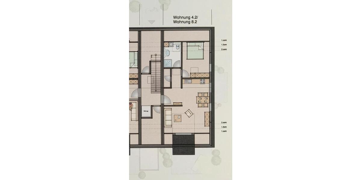 Dachgeschoßwohnung Ottersberg - 2 Zimmer, 61 m&sup2;, 850&euro; | Angebot:26039661