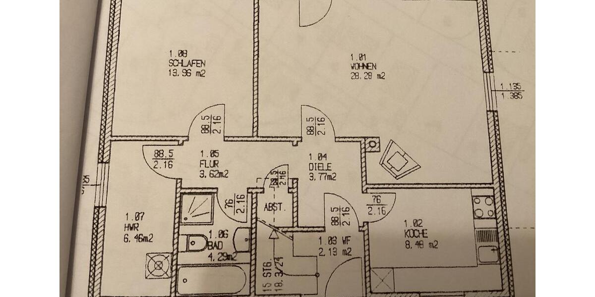 Erdgeschoßwohnung Eutin - 2 Zimmer, 71 m&sup2;, 810&euro; | Angebot:25723495