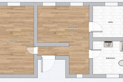 2 Zi. DG Wohnung in Oschatz Zentrum zu vermieten 2 zimmer