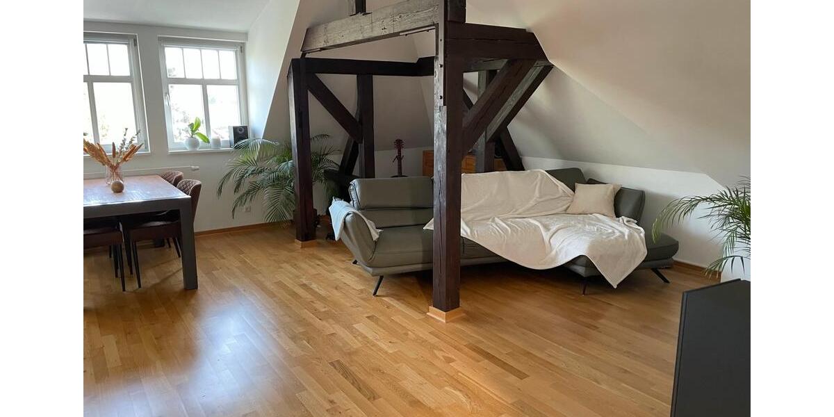 Dachgeschoßwohnung Böhlen - 3 Zimmer, 81 m&sup2;, 1.000&euro; | Angebot:26301254