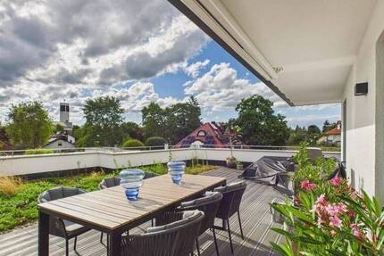 Wohnen mit Stil - hochwertige Terrassenwohnung in begehrter Lage von Ottobrunn