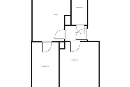 Wohnung Nürnberg Gaismannshof - 2 Zimmer, 52 m&sup2;, 679&euro; | Angebot:25869147