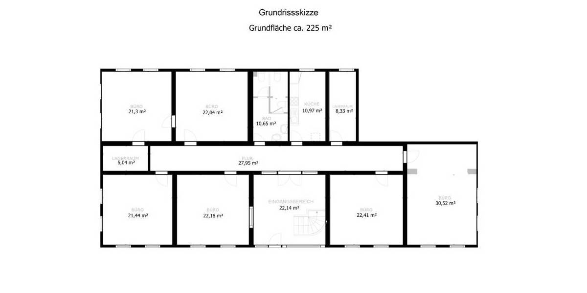 Gewerbeobjekt Bad Lauchstädt - 6 Zimmer, 140 m&sup2;, 1.540&euro; | Angebot:26540360
