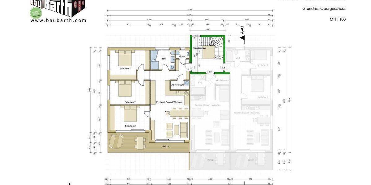 Etagenwohnung Mühlhausen-Ehingen Mühlhausen - 5 Zimmer, 106 m&sup2;, 1.450&euro; | Angebot:26740186