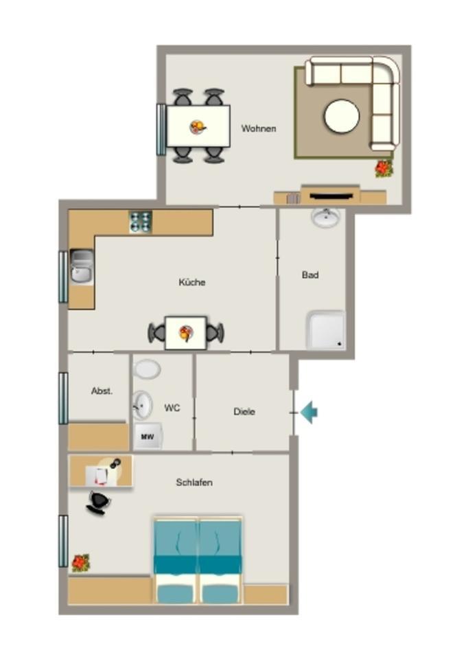 Mittendrin. Zuhause sein. Wohnen mit Perspektive. zimmer