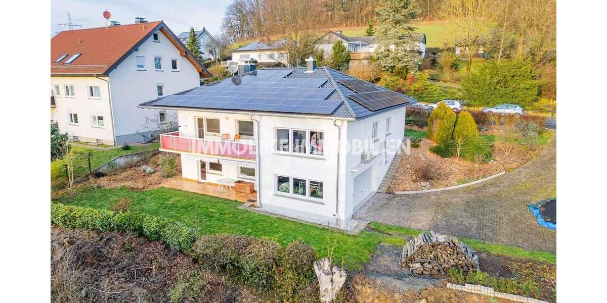 Energetisch modernisiertes Einfamilienhaus mit Aussicht in Herolz zu vermieten 5 zimmer