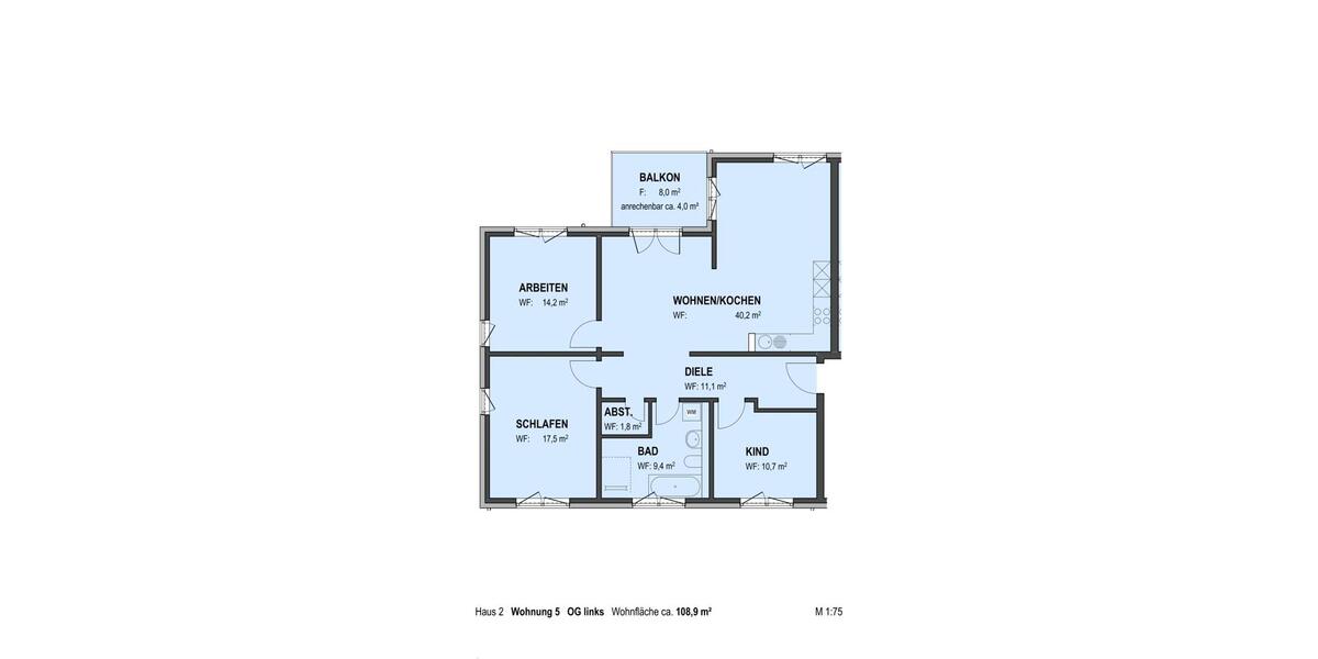 Etagenwohnung Bad Düben - 4 Zimmer, 109 m&sup2;, 1.155&euro; | Angebot:23844967
