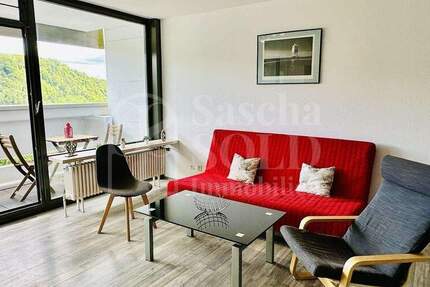 Möbliertes Apartment mit Loggia, Küche & modernem Bad - ideal für Rentner, Nähe Saarbrücken-Güdingen 1 zimmer